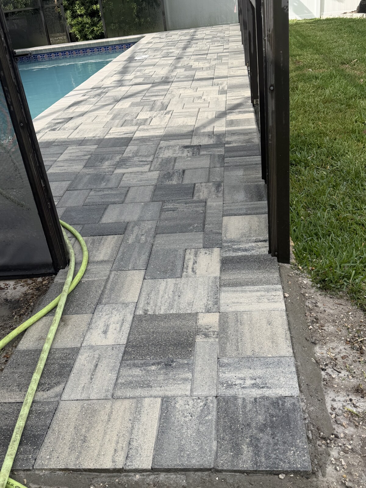 Poolside Walkway